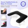 Good-Manicure Arm Rest For Nails Tech: U-Shaped Adjustable Nail Armrest -PU Leather Hand Stand Rest For Manicurists