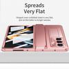For Samsung Galaxy Z Fold6 5G Case Hinge Protection PC Phone Cover with Kickstand