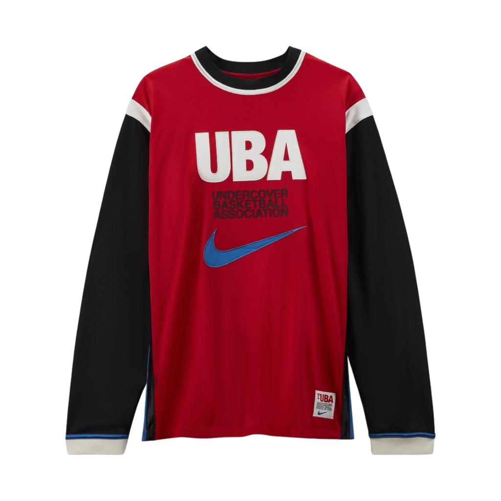 Nike X Undercover Лонгслив для стрельбы Университетский красный/Боевой синий/Черный Мужские топы CW8014-611