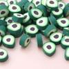 1000Pcs Mixed Color Fruit Style Polymer Clay Spacer Beads For Jewelry Making