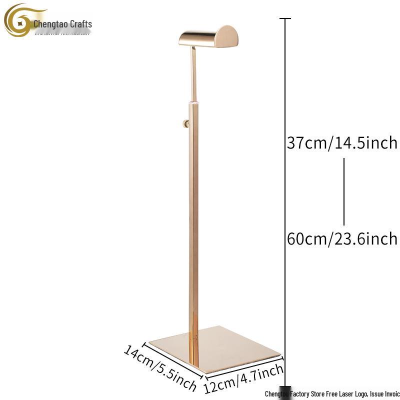 Регулируемая подставка для демонстрации сумок из нержавеющей стали для женских сумок