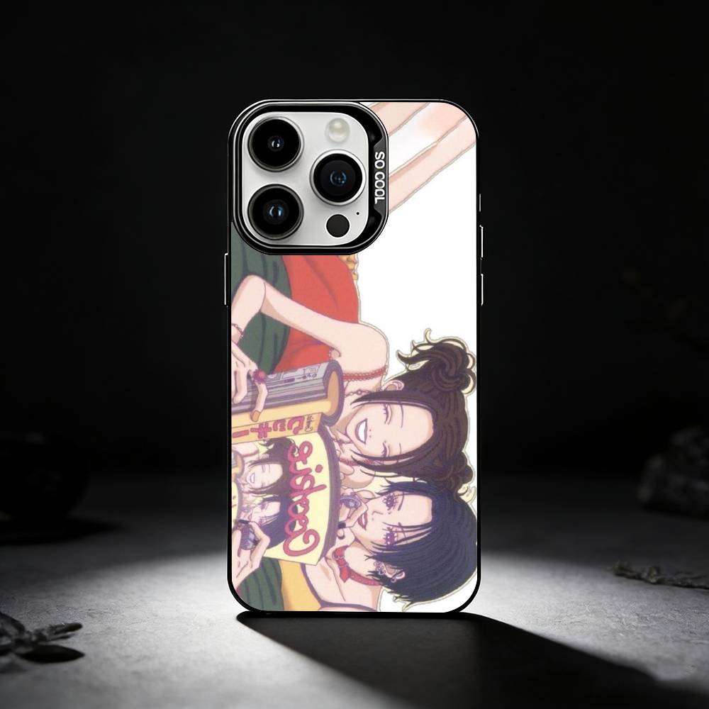 A-Аниме N-Нана Осаки Чехол для телефона Для iPhone 17,16,15,14,13,12,11 Plus,Pro Max,XS,Цветной серебряный чехол для телефона