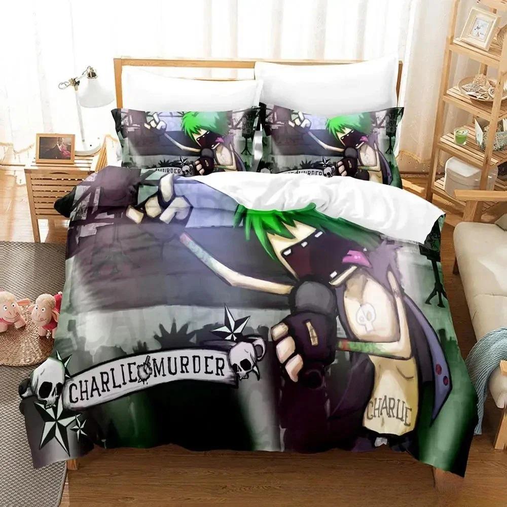 3D Print Charlie Murder Bedding CollectionDuvet Cover Comforter Bed Collection Quilt Cover PillowcaseKing Queen Twin Size Boys Girls Adultse