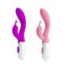 Pretty Love Silicone Rabbit Double Clitoris G Spot Stimulation Women Rabbit S