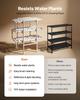 Hydroponics Growing System Kit, 3-Tier 108 Sites UPVC Pipe Hydroponic Grow Kit with Timed Irrigation, Sun & Light Blocking Pipes, Indoor Home Garden