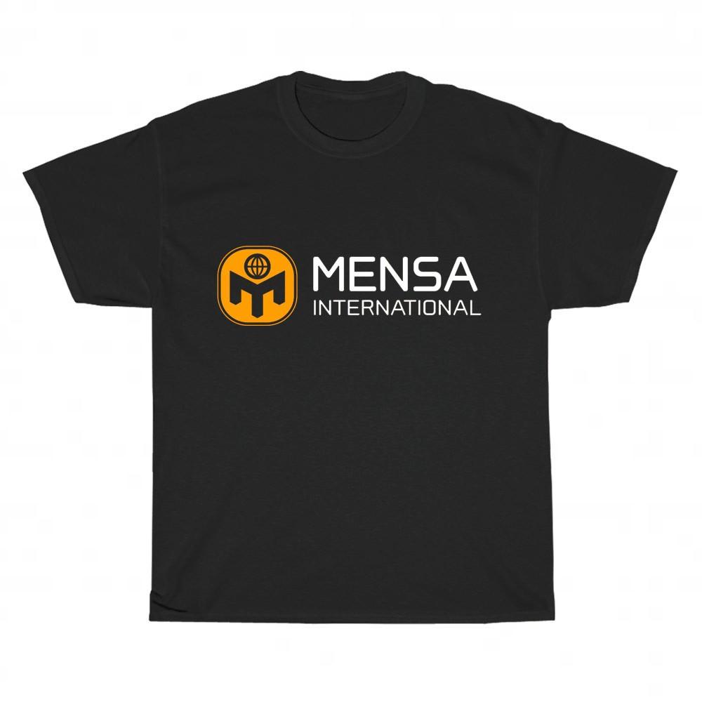 New Mensa Internasional Logo Unisex T-Shirt Funny Size S to 5XL