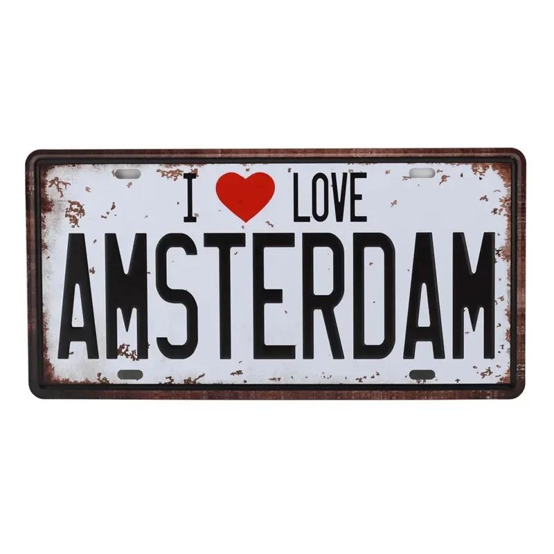 Я люблю водку, пиво, тарелку, металлическую пластину, номер автомобиля, жестяные вывески, бар, паб, кафе, домашний декор, металлическую вывеску, человек, пещеру, гараж, таблички для рисования C13