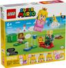 LEGO Super Mario Приключения с Пич! Игрушка, Подарок на День Рождения, Строительные Блоки, Развивающая Игрушка для Девочек и Мальчиков, Возраст 6, 7, 8, 9 лет, Товары по Mario, Игра