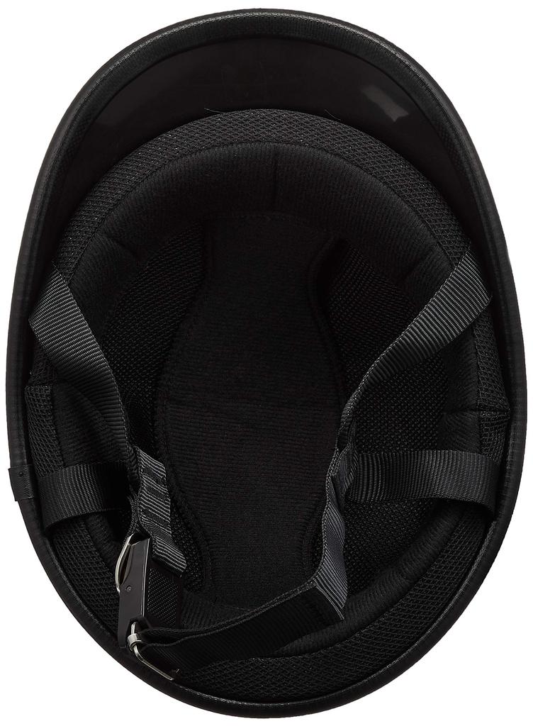 Центр велозапчастей Шлем Полудлинный Утиный хвост Матовый черный Свободный размер Окружность 722205 (Голова 57см~60см)