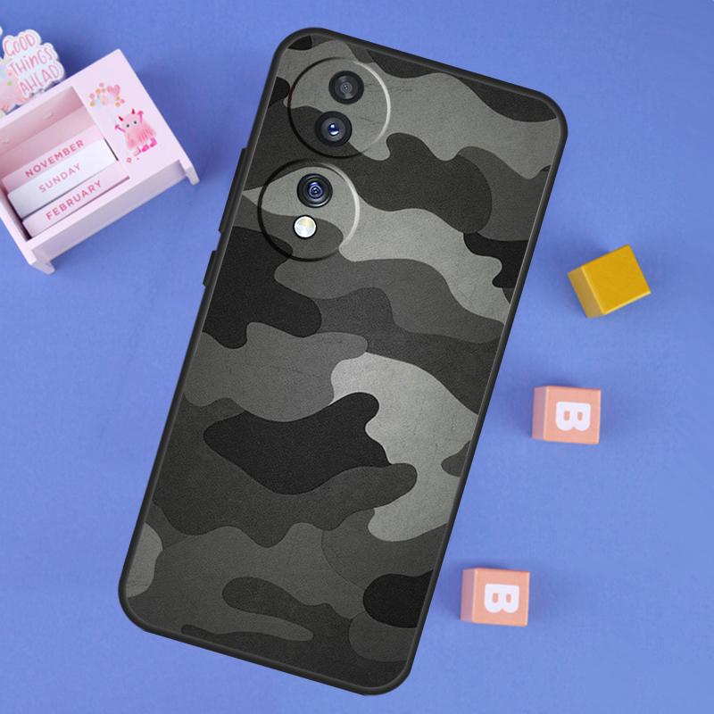 Черный Ночной Камуфляж Чехол Для Honor 200 400 Pro 50 70 90 Lite X9a X9b X9c X9d X8b X8c Win Magic 5 6 7 8 Pro Обложка
