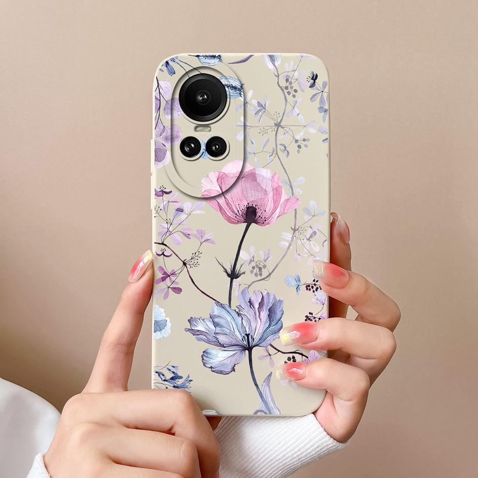 Для Oppo Reno 10 Pro 5G 7 2 3 4 5 6 8 Lite Чехол Модный дизайн Авокадо Женская сумка для телефона Мягкий силиконовый квадратный матовый противоударный чехол для бампера Oppo