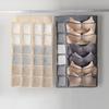 Multifunction Double-side Underwear Bra Organizer Mesh Drawer Organizers Washable Closet Door Hanging Bag Clothes Divider Boxes