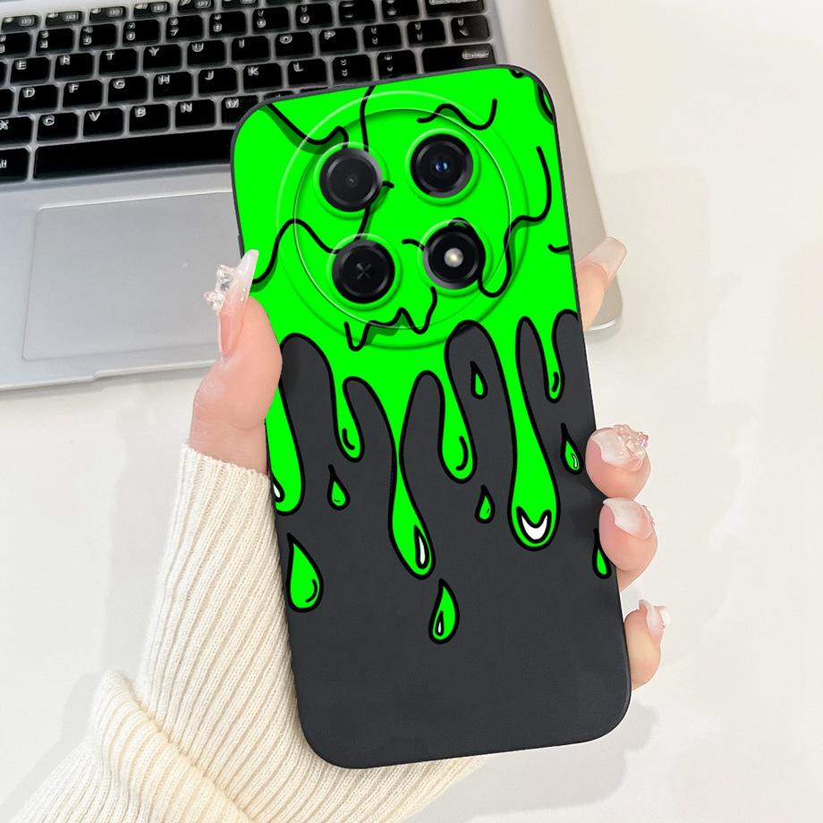 Для Huawei Nova 13i Nova 12i Чехол Мягкий Силиконовый Capa Художественный Принт Ночная Луна Fundas CTR-L81 CTR-L91 Задняя Крышка Ударопрочный