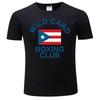 Мужские фирменные футболки, летние футболки для мужчин, НОВИНКА, Wild Card Boxing Club, Freddie Roach, Miguel Cotto, футболки с символикой Пуэрто-Рико.