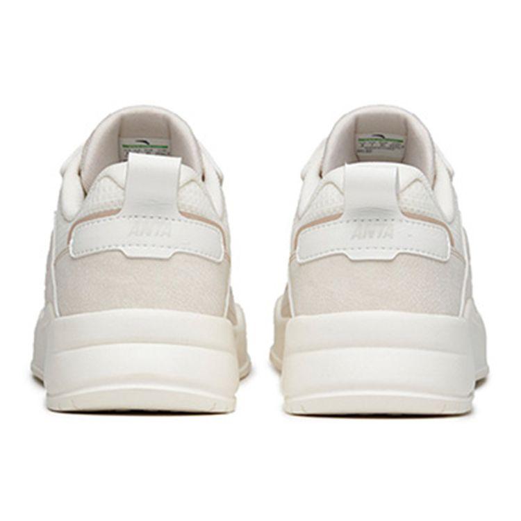 Anta Легкие прочные низкие кроссовки для скейтбординга мужские кроссовки белые серые 912228821-1