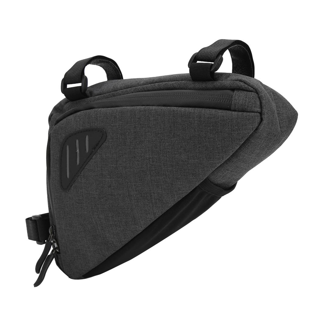 Велосипедная треугольная сумка на раму большой вместимости водонепроницаемая велосипедная треугольная подседельная сумка на раму для улицы