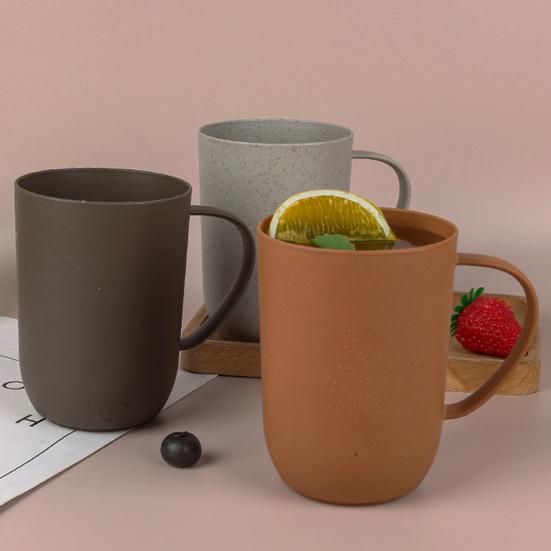 400 мл бутылка для воды большой емкости с защитой от падения с круглым ртом эргономичная ручка не чистый цвет