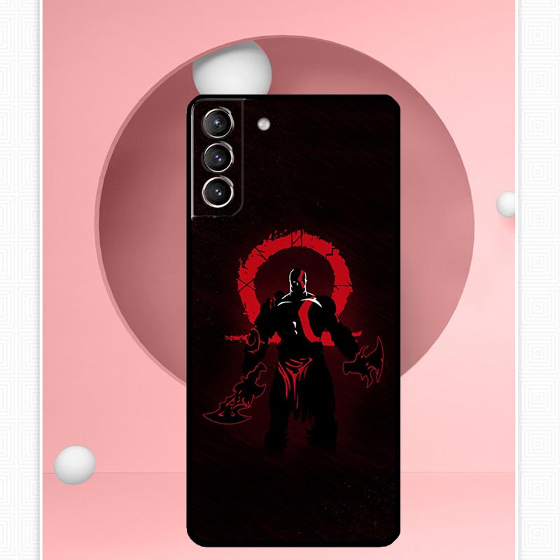 Чехол God of War для Samsung Galaxy S24 S23 S22 Ultra Note 10 Plus Note 20 S9 S10 S20 S21 FE Задняя крышка