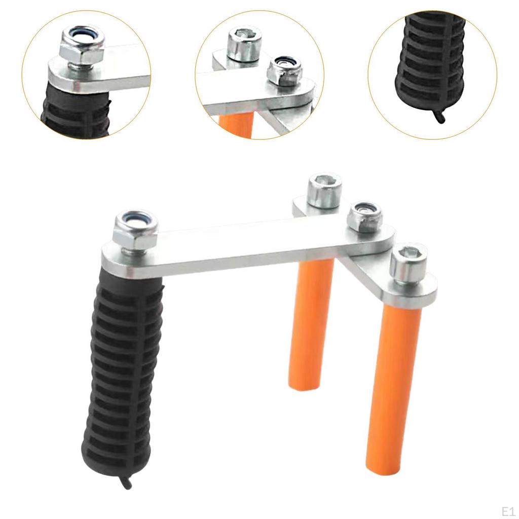 Камненосный зажим Обработка гранита с резиновыми захватами Переносчики Подъемник Инструменты для переноски и подъема для