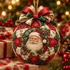 Cross-border Hot-Selling Patchwork Ornament Christmas Decorative Ball DIY Handmade Material Kit for Holiday Tree Hanging Festive Home Decor