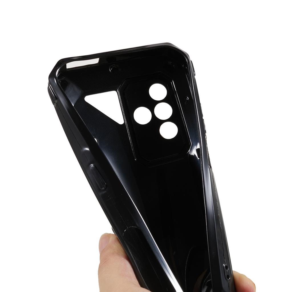 Противоударный тонкий чехол из мягкого ТПУ для Ulefone Power Armor 19, защитная задняя крышка