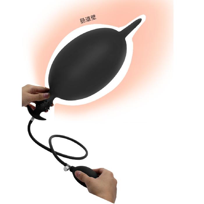 Надувная анальная пробка для мужчин и женщин, большой размер, регулируемый расширитель для анальной мастурбации, отдельная секс-игрушка для хвоста