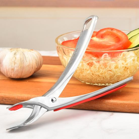 Pot Bowl Gripper with Non-slip Handle Heat-Resistant Anti-scalding Hot Bowl Holder Dish Pan Gripper Clip Kitchen Tool