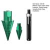 Wood Splitter Drill Bit Firewood Log Splitter with U-Shaped Anti-Slip Thread High Carbon Steel Construction Multiple