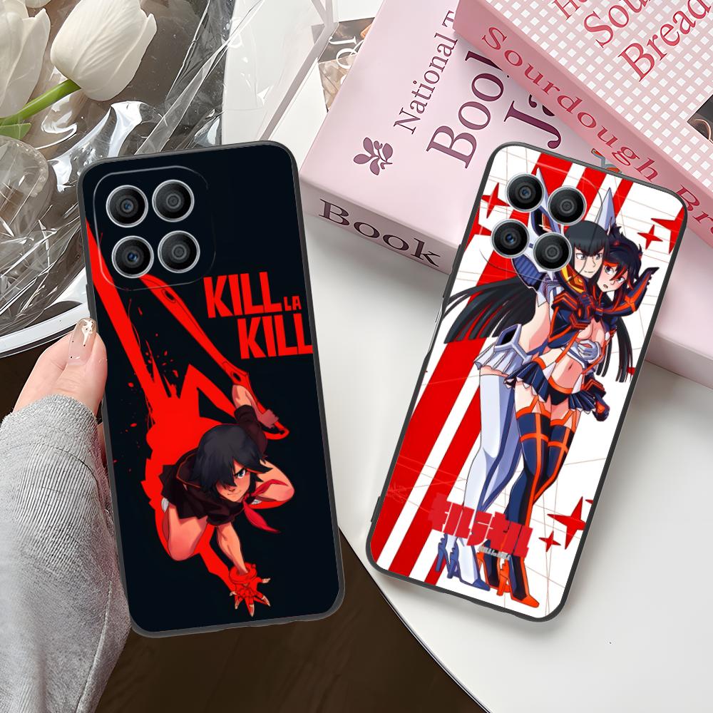 Чехол для телефона La Kill Ryuko Matoi для Honor 90 80 70 60 50 30 20 10 9 8 7 Pro S SE Lite 5G Черный Чехол для смартфона