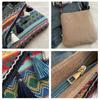 Woven Fringe Shoulder Bag Large Capacity Bohemian Phone Bag Ethnic Style Crossbody Bags  Women