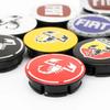 for Fiat 500 500X Marea Multipla Punto CBZR Scorpion Ducato Goods StylingCar 4pcs 50mm 60mm  Wheel Center Hub Caps Fiat Emblem Badge