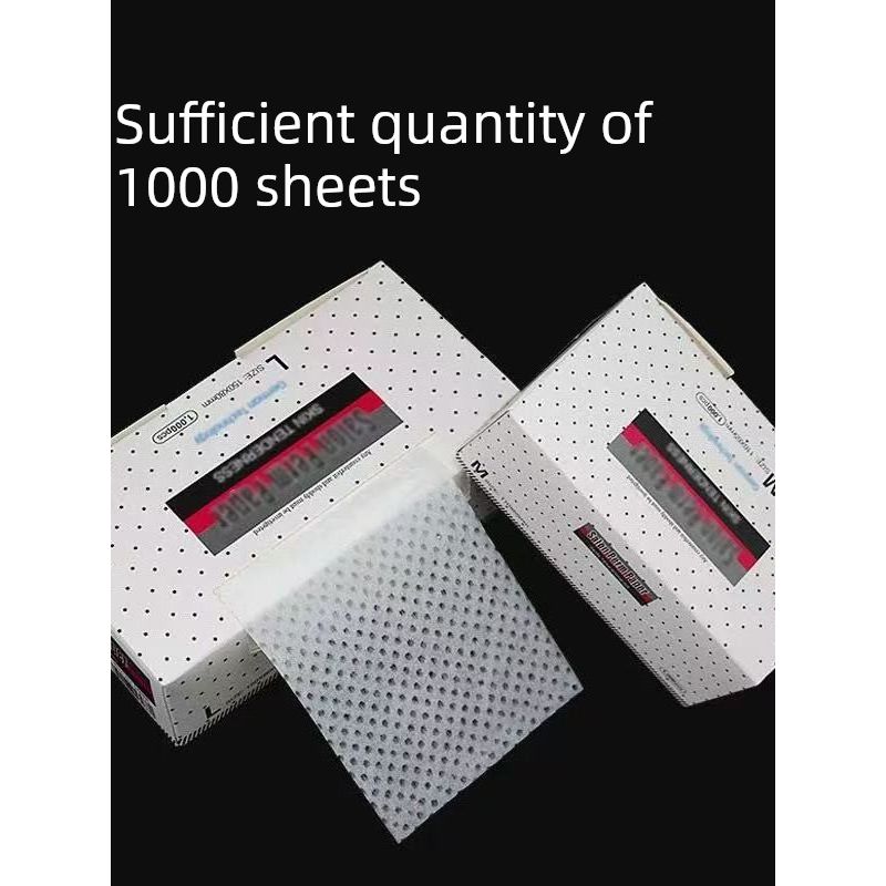 Perm Paper, Disposable Hot Perm Electric Perm Paper, Cold Perm Hairdressing Supplies, Bar Paper, Special for Barber Shops, Aiwen Cotton Paper