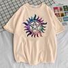 Supernatural t shirt girl harajuku  Breathable Pastel Comfortable Women t shirt Y2k Gothic Punk University aesthetic Graphic