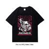 Japanese Anime Attack On Titan T Shirt Harajuku Vintage Print Short Sleeve Plus Size Cotton Crew Neck T Shirt Women Men