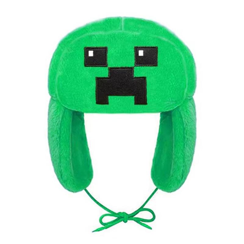 Европейский и американский осенне-зимний мультяшный вышитый трехмерный узор, теплая и холодная шапка на четыре сезона