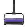 VEVOR Carpet Sweeper Manual, Floor Sweeper with 300 ml Dustbin Capacity Easy to Empty