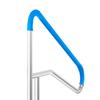 VEVOR Pool Handrail, 55 x 32 inch Pool Railing, Stainless Steel with Base Plate for Indoor/Outdoor Pools,Swimming Pool Safety Railing for Decks