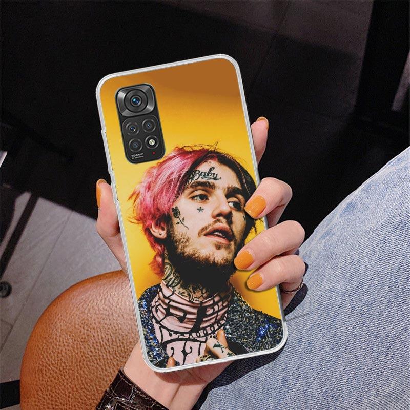 Чехол для телефона певца Lil Peep для Xiaomi Redmi Note 15 14 13 12S 12 11 Pro Plus 14S 11S 11E 10 10S 11T 5G Персонализированный чехол Redmi