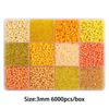 6000Pcs/box Glass Seed Beads For DIY Bracelet Necklace Jewelry Making Accessories