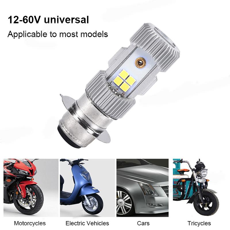 SEAMETAL P15D Светодиодная фара для мотоцикла 3030 Лампа дальнего и ближнего света Мотоцикл Скутер Квадроцикл Светодиодная фара 9В-80В Белый