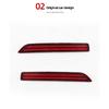 LED Rear Bumper Reflector Lights For Nissan Sentra Sylphy 20-25 Teana 22-24 Patrol 19-23 Murano 15-19 Turn Signal Brake lamp