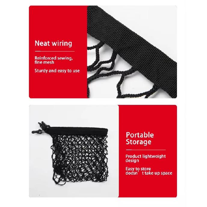 Для Haval Big Dog Dargo X H7 ~2025 Автомобильная сетка-органайзер в багажник, эластичная сумка для хранения багажа, Автоаксессуары