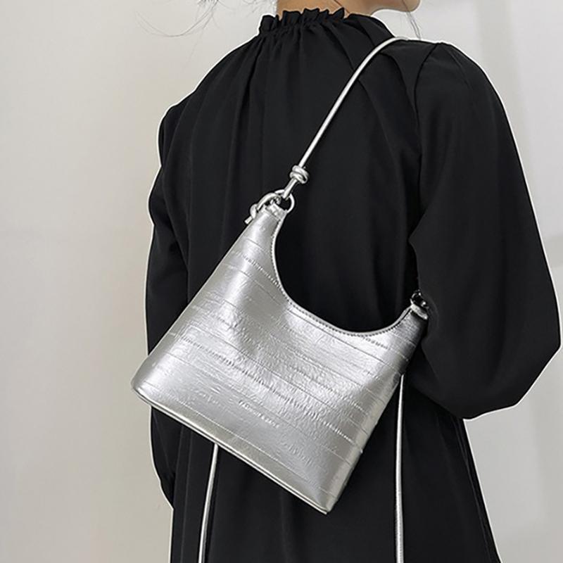 Летние повседневные сумки через плечо для женщин, новая модная универсальная сумка через плечо, простые однотонные женские сумки из искусственной кожи