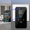 4-in-1 Portable Carbon Monoxide Alarm with Digital Display Plug-in Air Quality Monitor Real-Time CO Monitor for Home Kitchen RV