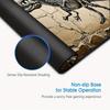 Dinosaur fossil skeleton design mousepad table mat playmat large size keyboard accessories laptop games bedroom mousepad