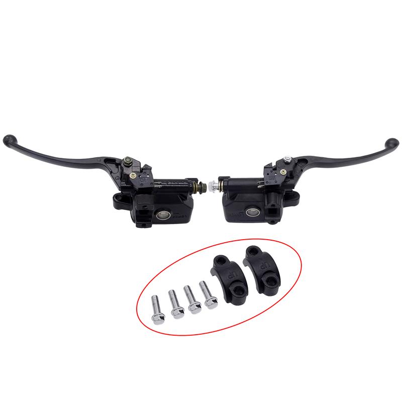 1 пара универсальных 7/8 "мотоциклов 10 мм, главный тормозной цилиндр, рычаги сцепления для 125cc ATV, аксессуары для мотоциклов