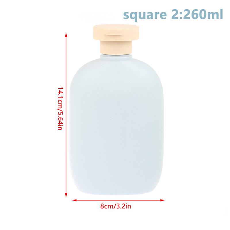 100ML-500ML Foaming Soap Dispensers Refillable Bottles Flip Lotion Bottles Avocado Green Plastic Shampoo Shower Gel