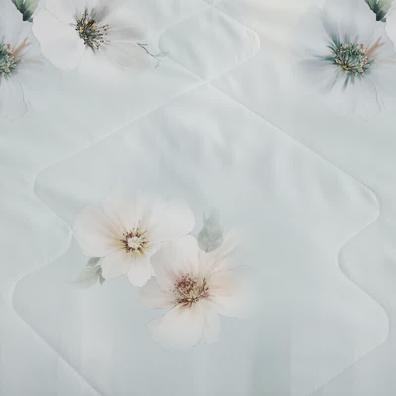 Luolai Qinglan Blossom All-Cotton Summer Quilt