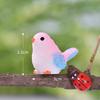 Bird Animal Mini Figurine Cute Simulation Model DIY Landscape Garden Ornament