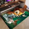 Custom Bambi Mat Personalized Name, Polyester Washable Indoor Entryway Rug, Gift for Christmas, Easter, Thanksgiving Day